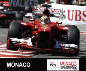 yapboz Fernando Alonso - Ferrari - Monte-Carlo 2013
